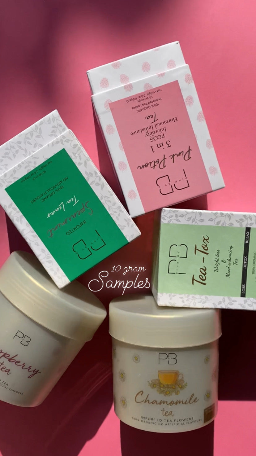 Tea Samples – pinkbyb