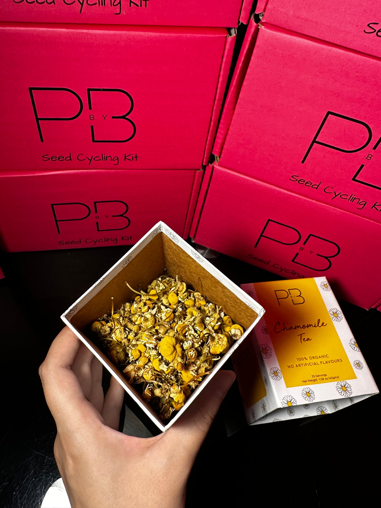 PbyB's Chamomile Tea with 50grams Lemongrass FREE