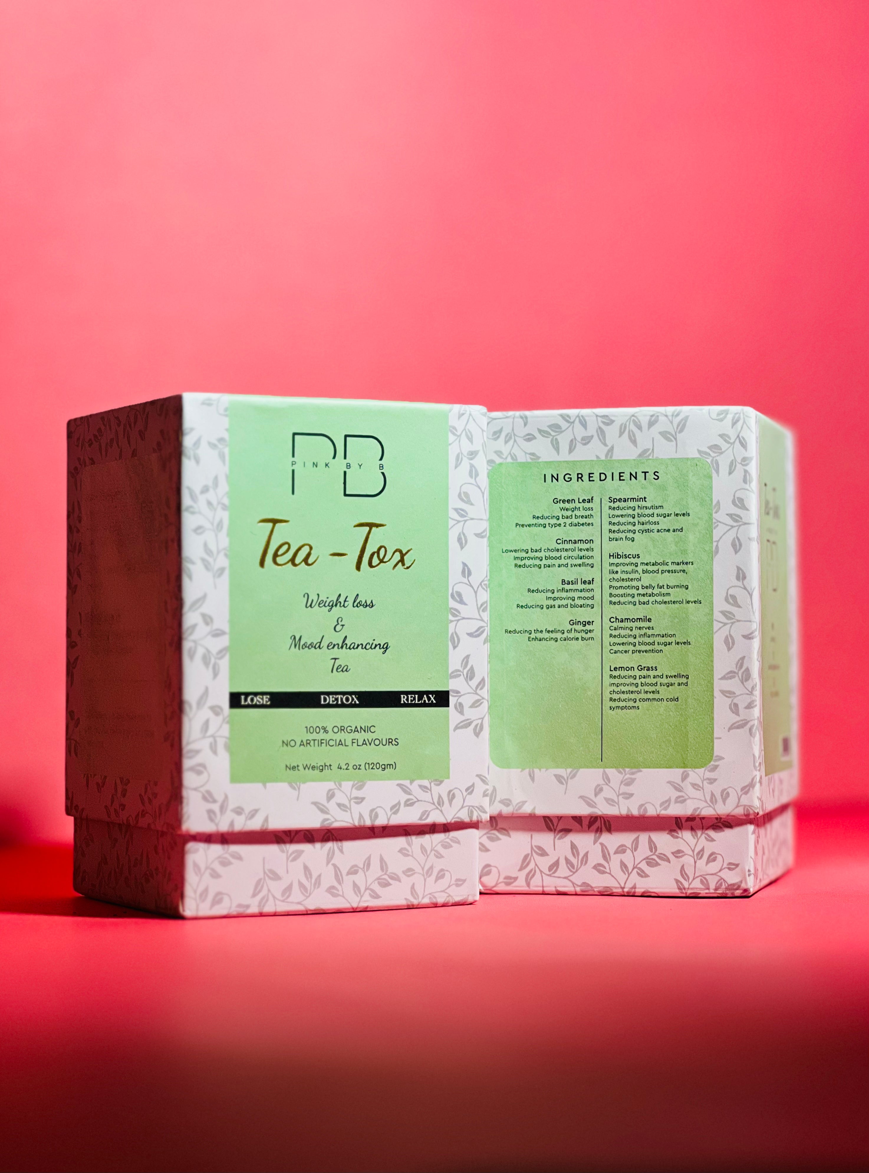 Tea Tox Weightloss Mood Enhancing Tea pinkbyb